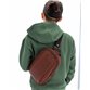 JEAN-LOUIS FOURES Baroudeur Crossbody sling backpack