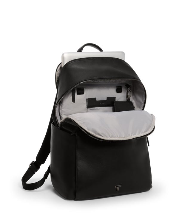 TUMI Voyageur leather Backpack 152453-RAINA